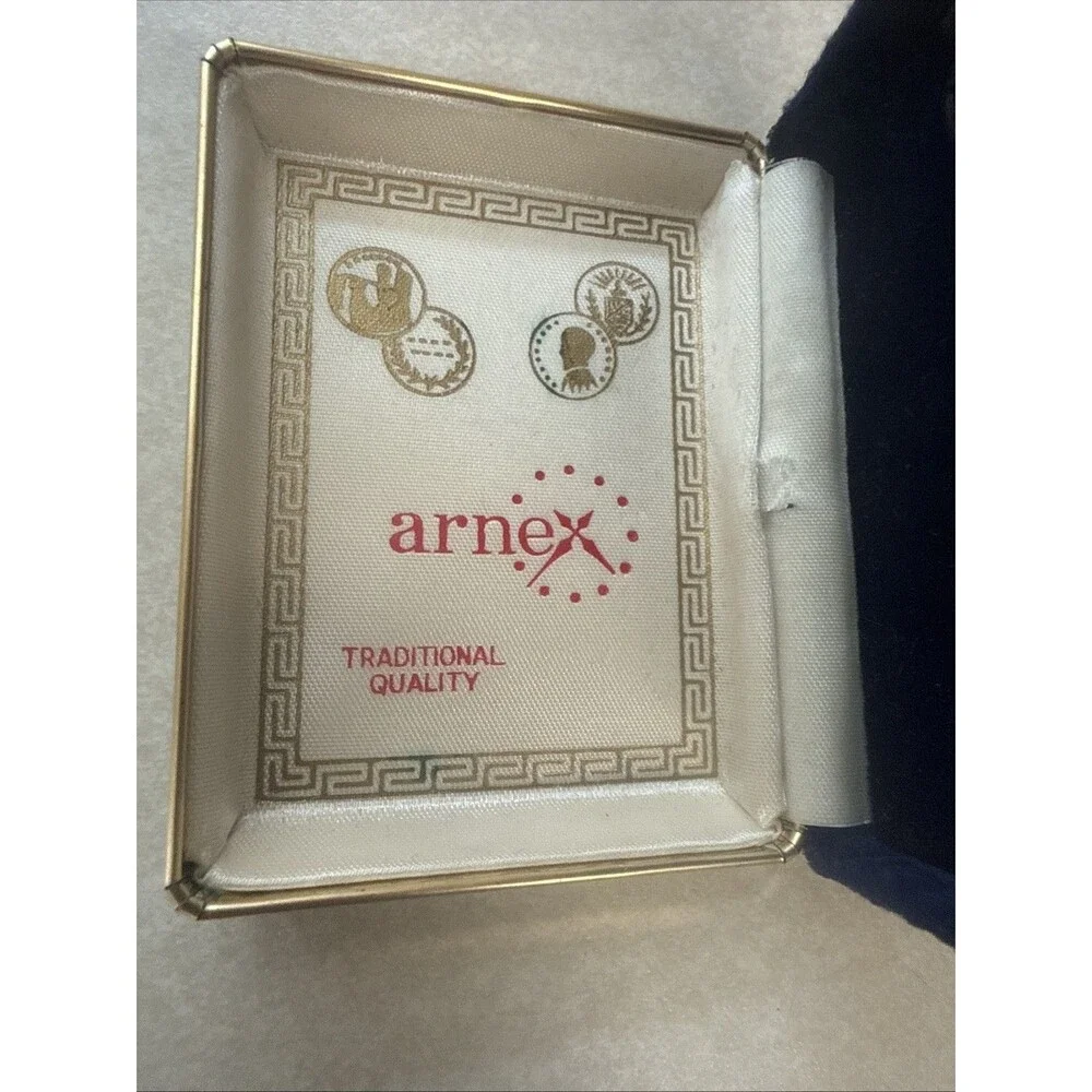 Vintage Arnex 17 Jewels Incabloc with Box Pocket Watch